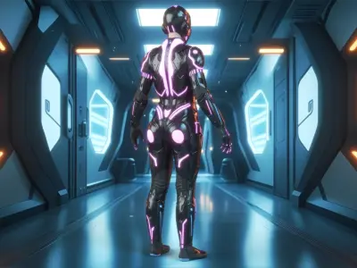 Android Angel Asian Mask 57 3D model