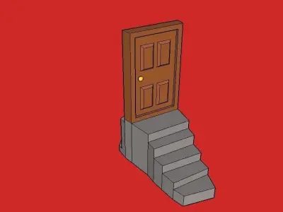Stairway to Somewhere Free 3D print model