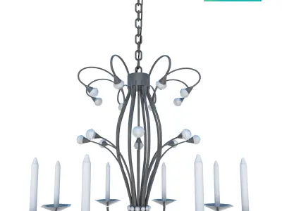 Pendant Candle MD Design 3D print model