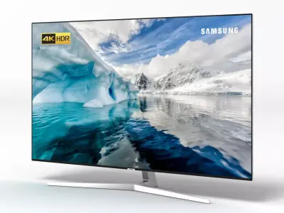 Samsung TV MU8009 3D model
