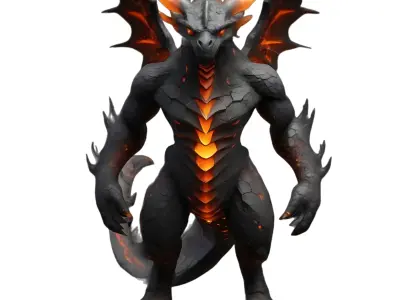 Character Collage - Mythical and Sci-Fi Creatures 3D print model