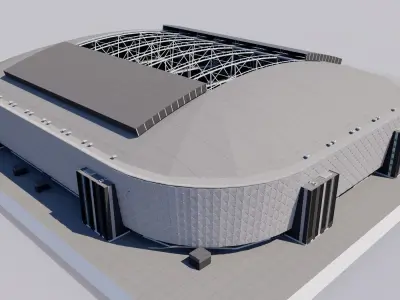 Friends Arena - Stockholm Sweden 3D model