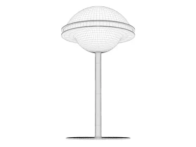 Dome Desk Lamp 3D model