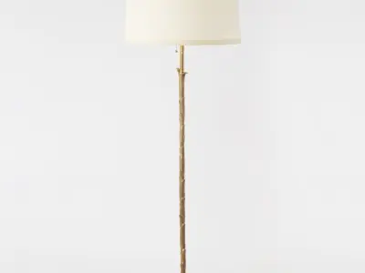 Organic Floor Light Lamp 3D model