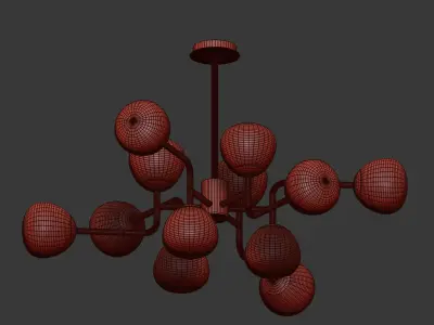 Chandelier Erich Maytoni  3D model