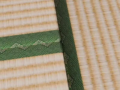 TATAMI MAT Low-poly 3D model