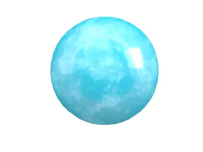 Gem Jade v2 001 Low-poly 3D model