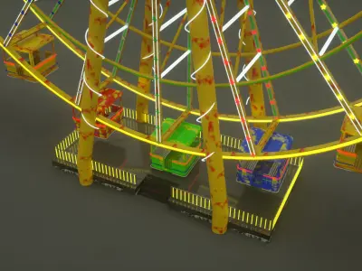 Ferris Wheel  3D model