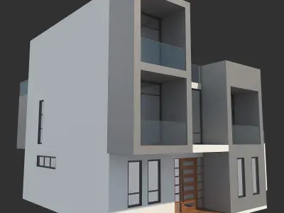 House 5 3D model purchase