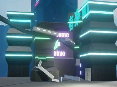 Neo Tokyo Free 3D model