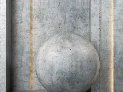 4K Concrete Wall and Floor Textures Vol 6 - Seamless PBR  Texture