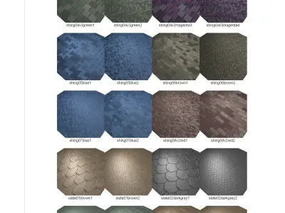 DOSCH Textures - Roof Tiles Texture