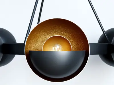 Sunset Blvd Chandelier by Troy Lighting 3D model