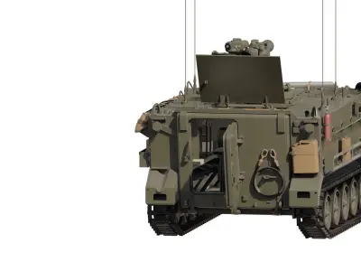 M113 armored personnel carrier 3D model
