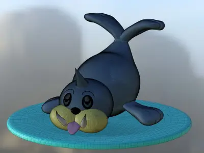 Pokemon seel 3D print model