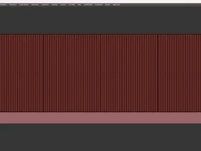 GARDA SIDEBAORD Low-poly 3D model