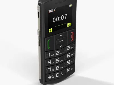 Jinga JM100 Low-poly 3D model