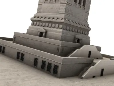 Statue Of Liberty 3D model