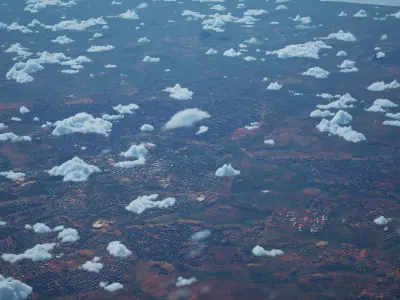 Lilongwe Malawi City Landscape 3D Model 3D model