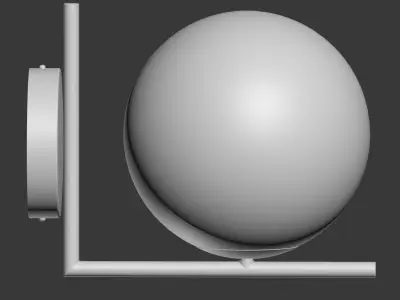 Sconce Flos IC Lights Family Michael Anastassiades  3D model