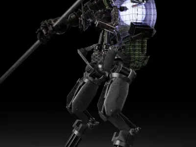 Sci Fi - Robot 3D model