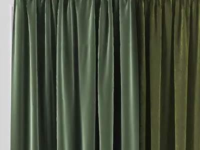 Curtain Set 25 3D model