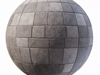 Mrf Pavement Set42 Low-poly 3D model