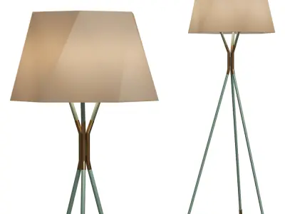 Solitaire Floor Lamp  3D model