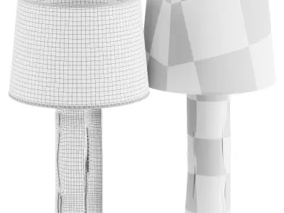 Sylve Table Lamp 3D model