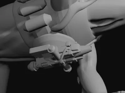 Lizard Mercenaries 3D print model