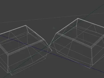 Burgers off-brand Low-poly 3D model