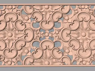 3D carved model furniture 3D design used for artcam aspire E1007 3D model