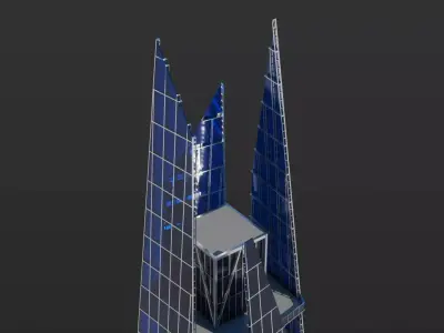 The Shard 3D model