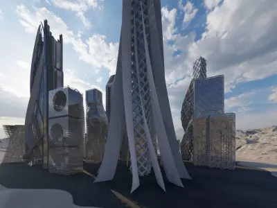 Future City 3D model