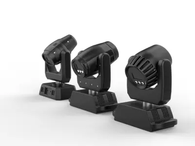 stage light 3D model