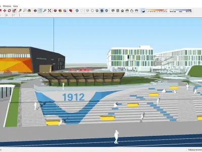 Sketchup School and University 129 3D model