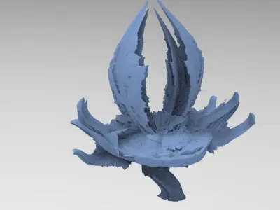 Sci fi mushroom Sculpture 9 3D model