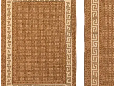Meredith Brown Rug 3D model
