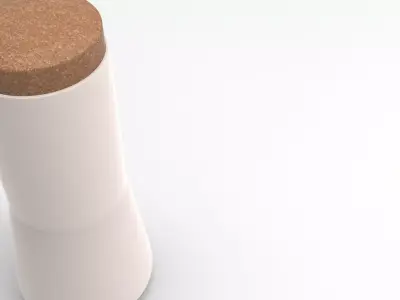 Buha Food Storage Box Low-poly 3D model