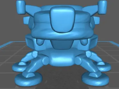 Starcraft Starport 3D print model