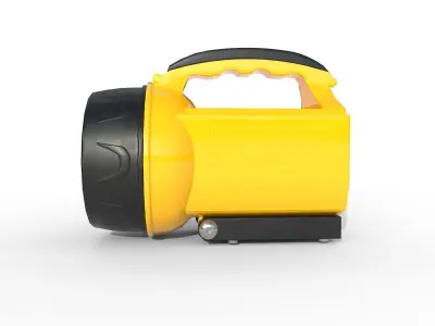 Flashlight Camping - PBR Game Ready Low-poly 3D model