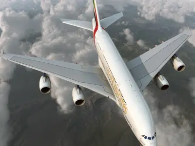  Airbus A380-800 Emirates 