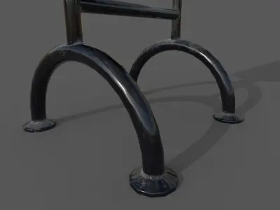 Bin Trash Box Rubbish Bin 3D model Low-poly 3D model