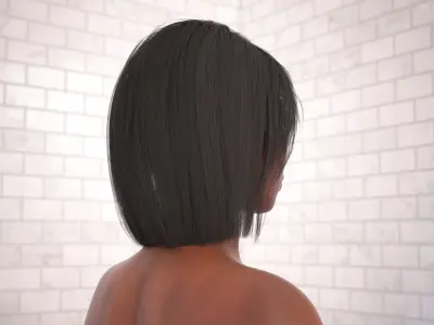  Skin and Complete Anatomy of the Afro Female Head 