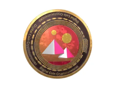 Decentraland Coin v3 002 3D model