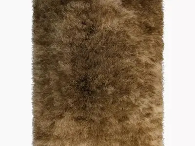 Carpet Shaggy Metallica 3D model