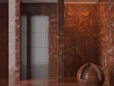 Marble wall 149 3D model