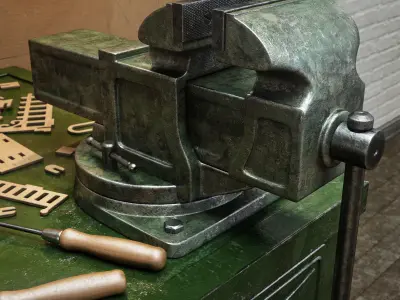 Crafting the Fantasy Villa 3D model