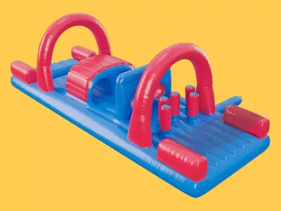 Survival Inflatable - Bouncy Low-poly 3D model