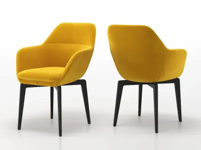 Amedee Chair 3D model